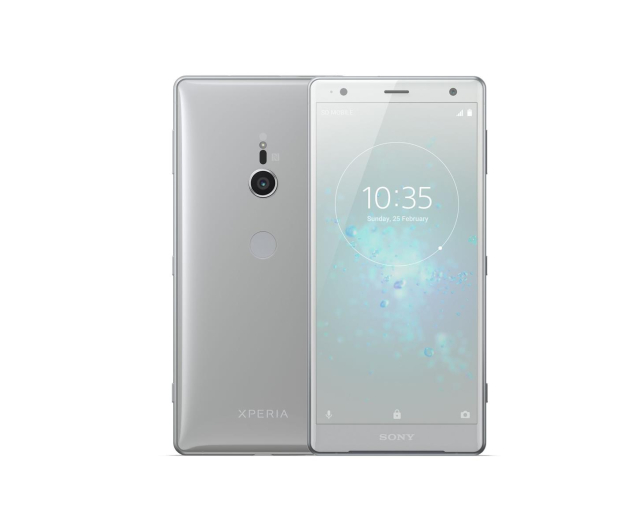 SONY XPERIA XZ2 Płynne srebro - 412876 - zdjęcie